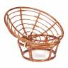 Кресло Папасан/Papasan (23/01 W) /с подушкой/ 115х101х104см, пекан орех, экошерсть коричневый, 1811-5 Pecan (орех)