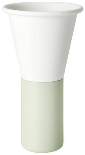 Ваза для цветов Mimosa лен, зеленый шалфей Ø195х310 мм Ваза для цветов Mimosa лен, зеленый шалфей Ø195х310 мм