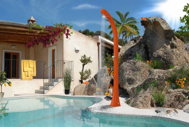 Душ солнечный Happy One F 120 зеленый 165х225х2100 мм