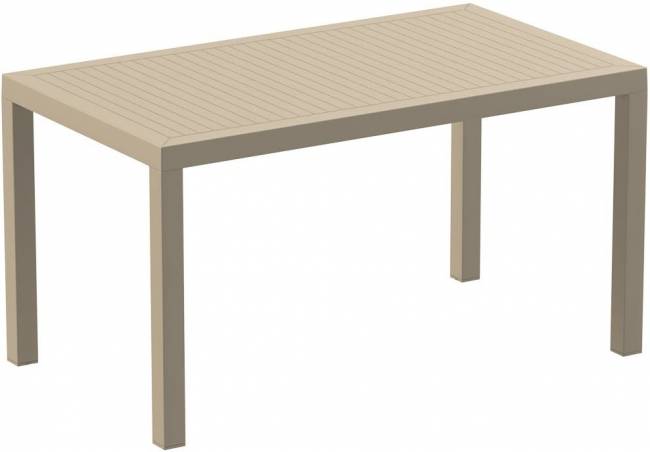Стол пластиковый Ares 140 бежевый 1400х800х750 мм