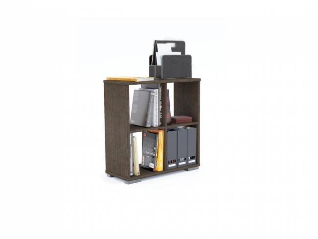 Стеллаж Стильный  С-3 венге темный