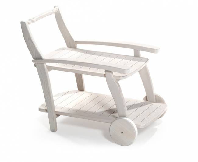 Стол сервировочный "Аристократ" из массива лиственницы