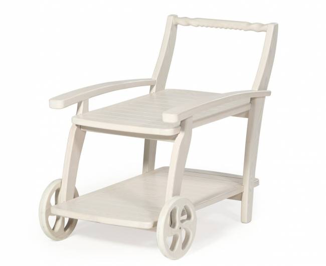 Стол сервировочный "Аристократ" из массива лиственницы