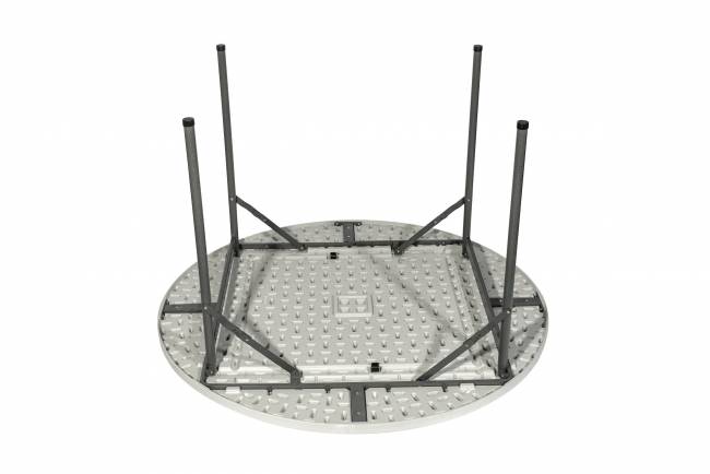 Стол круглый складной пластиковый Кейт 116